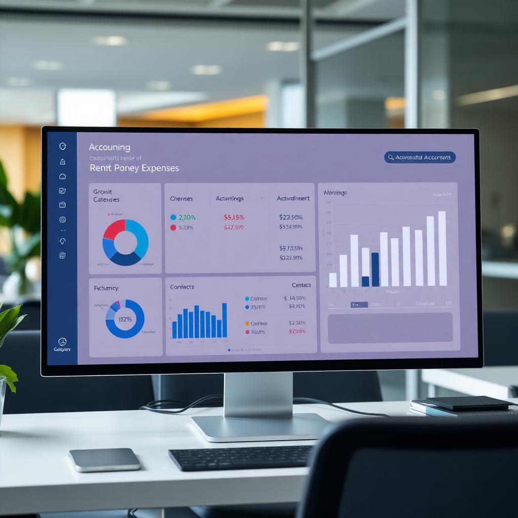 Rental property accounting and tax reporting organization