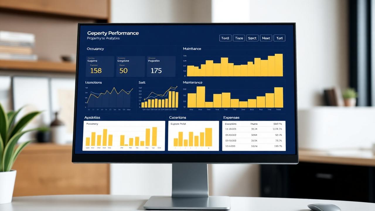 Property analytics dashboard