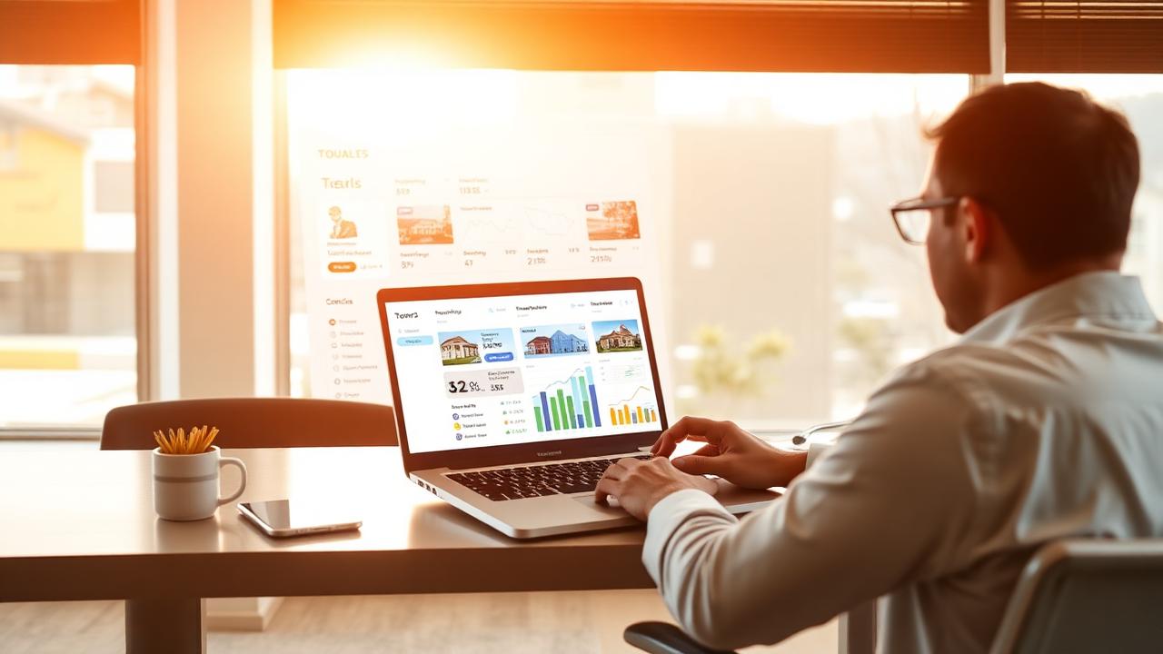 Property management dashboard