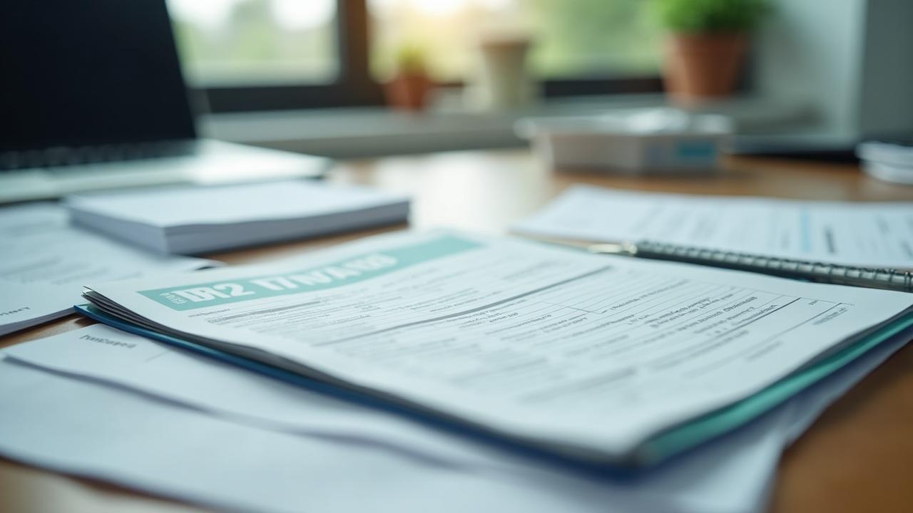 Tax filing forms and documents
